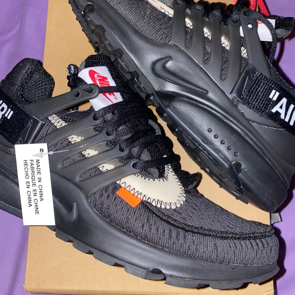 Nike Off-White Prestos Size 9 High Quality